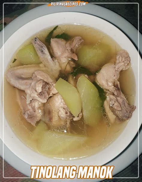 sangkap ng tinolang manok|Tinolang Manok Recipe .